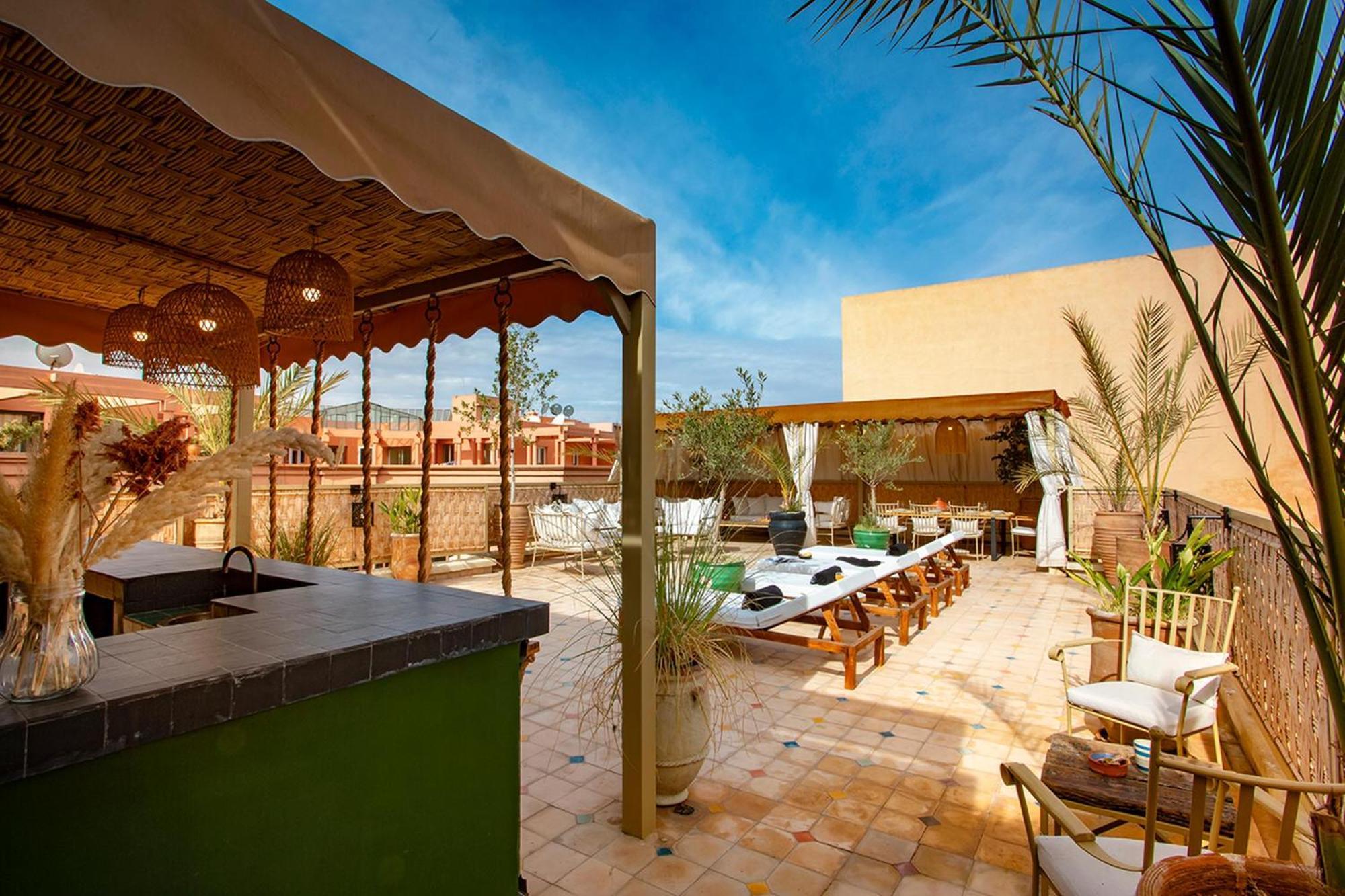 Les Tanneurs Penthouse Marrakech Apartment Marrakesh Exterior photo