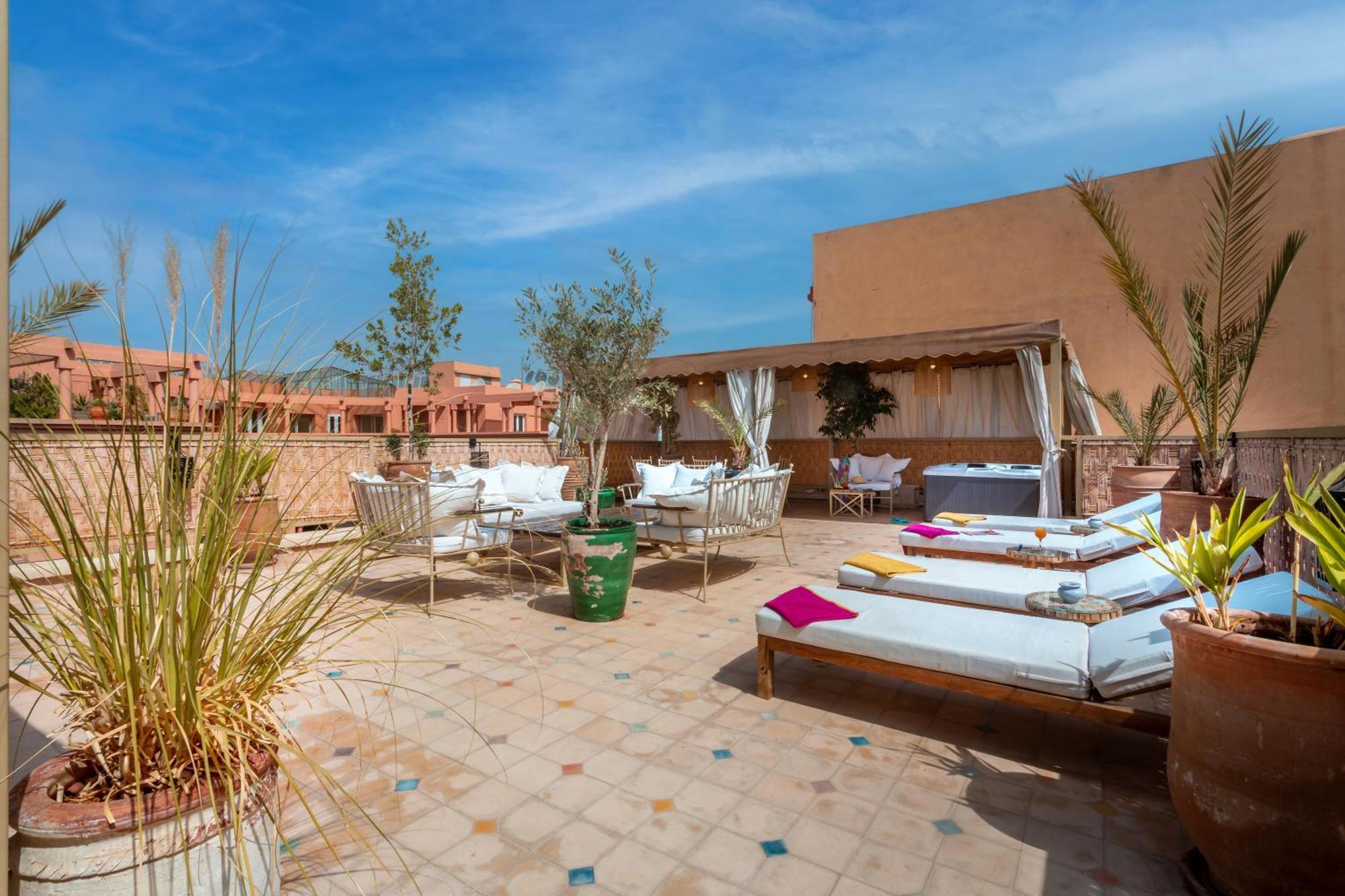 Les Tanneurs Penthouse Marrakech Apartment Marrakesh Exterior photo